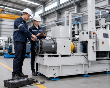 Machine installation
