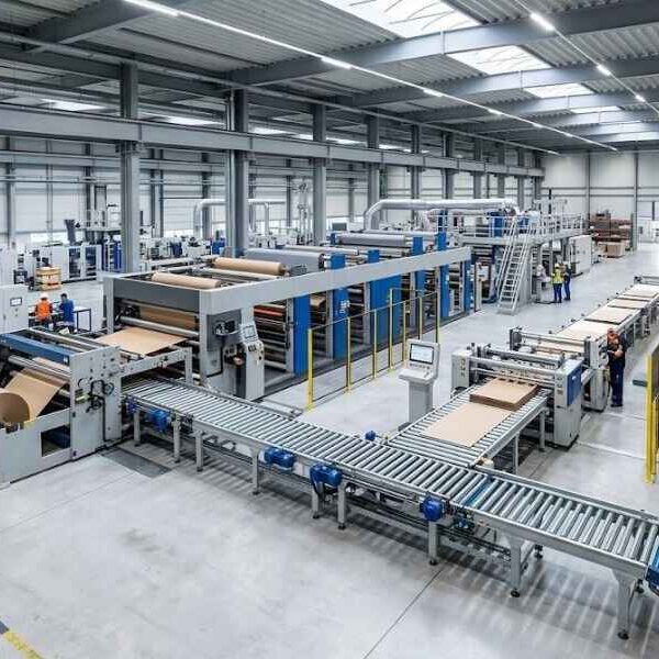 Packaging machinery installation